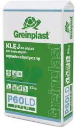 Клей високоеластичний для керамічної плитки GREINPLAST P60LD