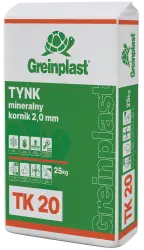 Мінеральна штукатурка «корнік» GREINPLAST TK