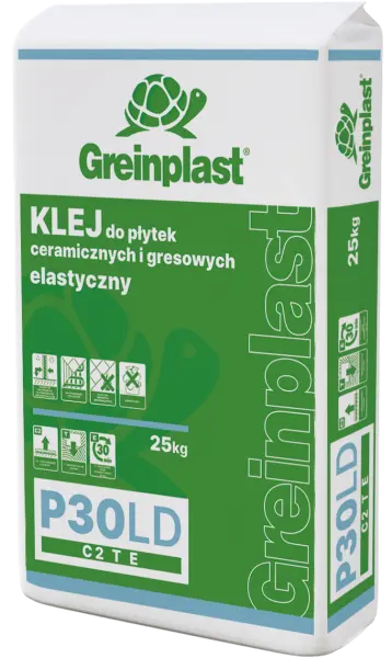 Клей еластичний для керамічної та гресової плитки GREINPLAST P30LD