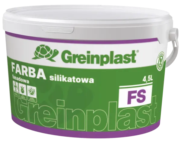 Фасадна силікатна фарба GREINPLAST FS