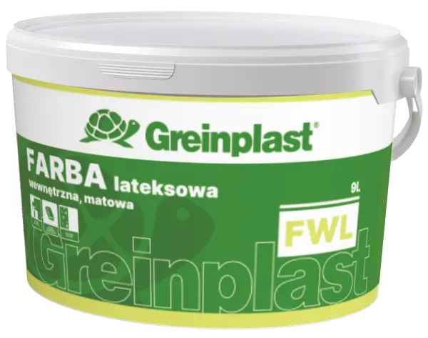 Фарба латексна матова внутрішня GREINPLAST FWL