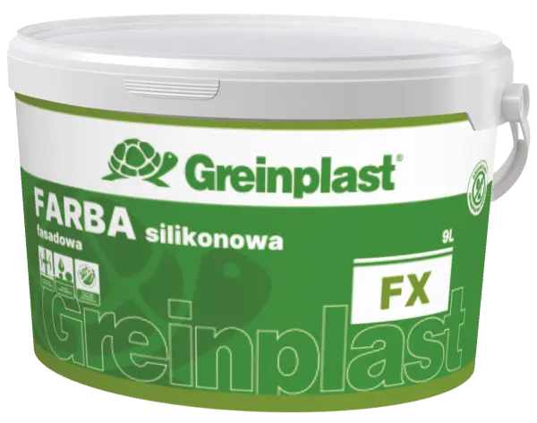 Фасадна силіконова фарба GREINPLAST FX