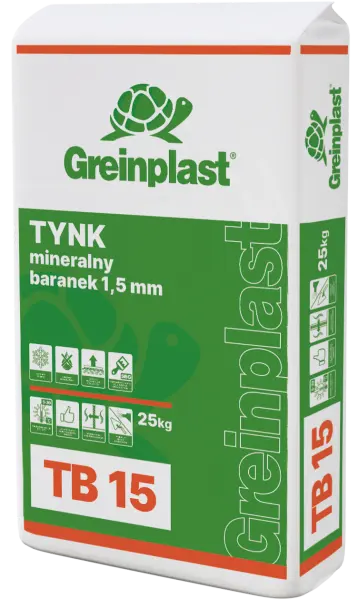 Мінеральна штукатурка «баранек»  GREINPLAST TB