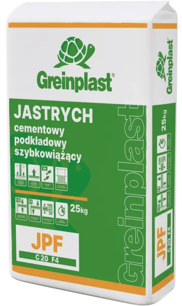 Цементна стяжка базова, швидкосохнуча, 20-100 мм GREINPLAST JPF