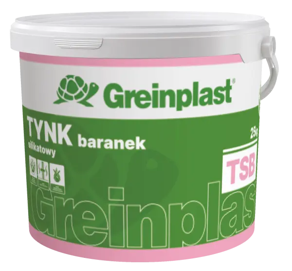 Силікатна штукатурка «баранек »  GREINPLAST TSB